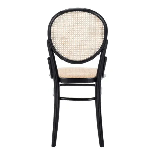 Safavieh Sonia Cane Black Dining Chair (Set of 2)