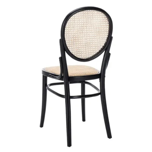 Safavieh Sonia Cane Black Dining Chair (Set of 2)
