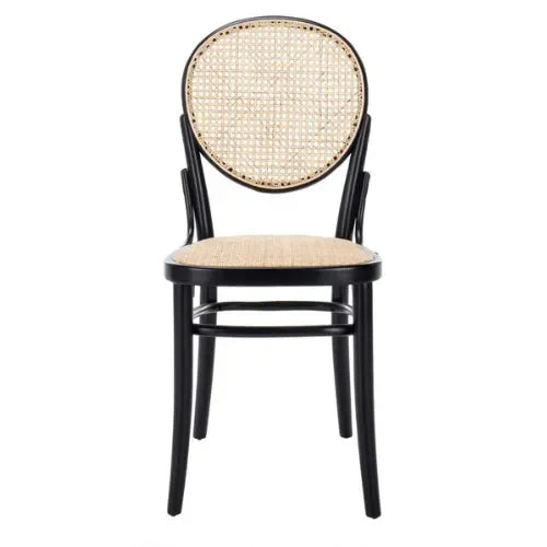 Safavieh Sonia Cane Black Dining Chair (Set of 2)