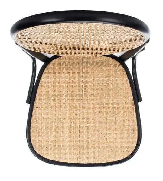 Safavieh Sonia Cane Black Dining Chair (Set of 2)