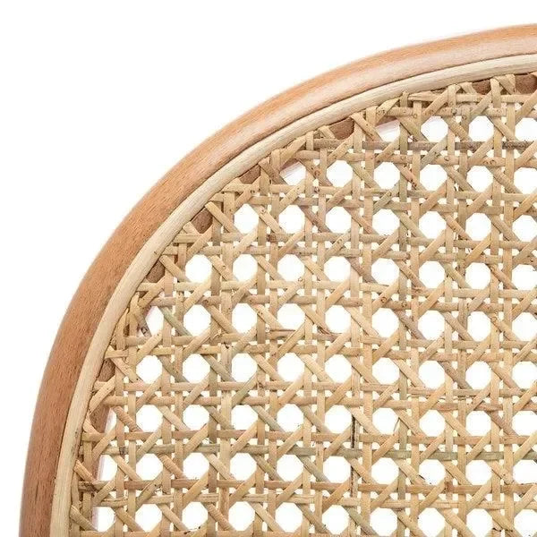 Sonia Cane Dining Chair in Natural with Oval Back - The Mayfair Hall
