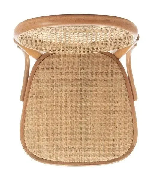 Sonia Cane Dining Chair in Natural with Oval Back - The Mayfair Hall