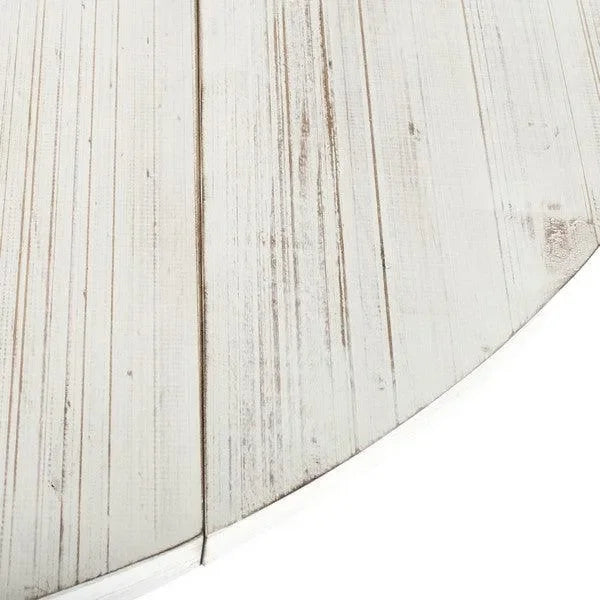 Forest Wood Dining Table in Antique White - The Mayfair Hall