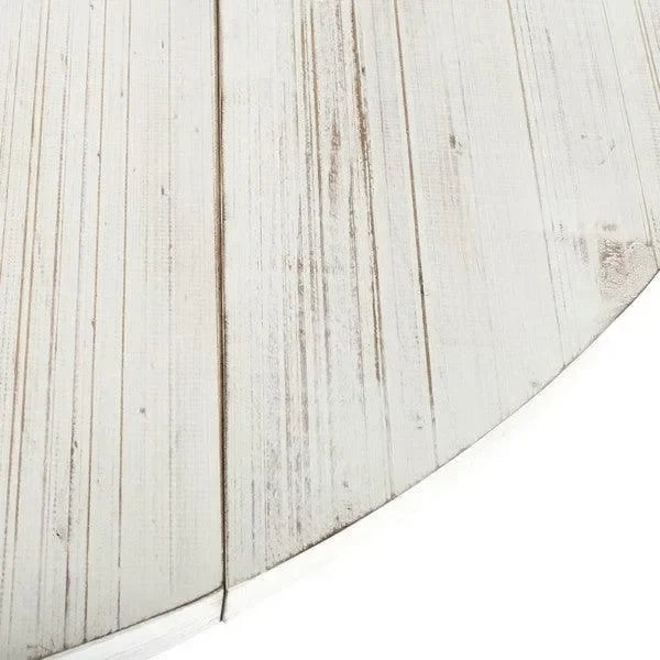 Forest Wood Dining Table in Antique White - The Mayfair Hall