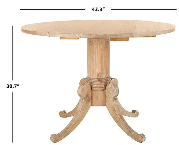 Forest Wood Dining Table in Natural - The Mayfair Hall