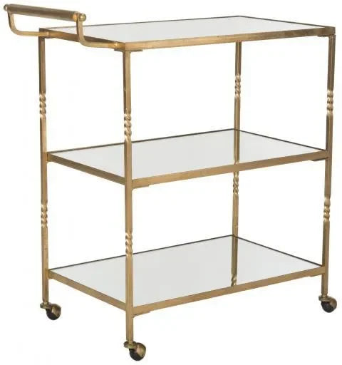 Safavieh Aurelius Gold Bar Cart