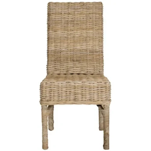 Beacon Woven Rattan Dining Chair in Natural - The Mayfair Hall