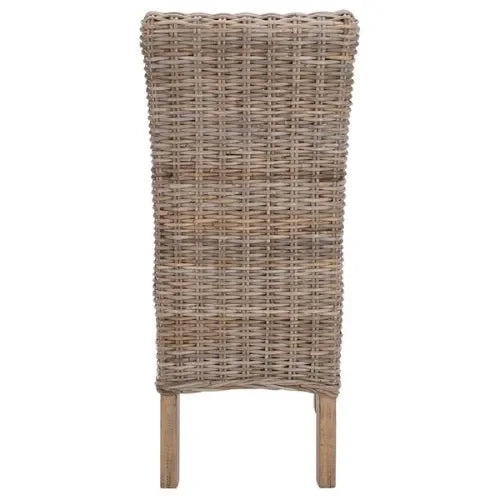 Quaker Rattan Dining Chair in Natural - The Mayfair Hall