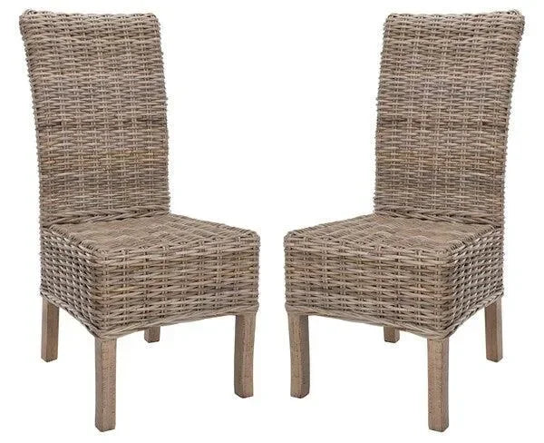 Quaker Rattan Dining Chair in Natural - The Mayfair Hall
