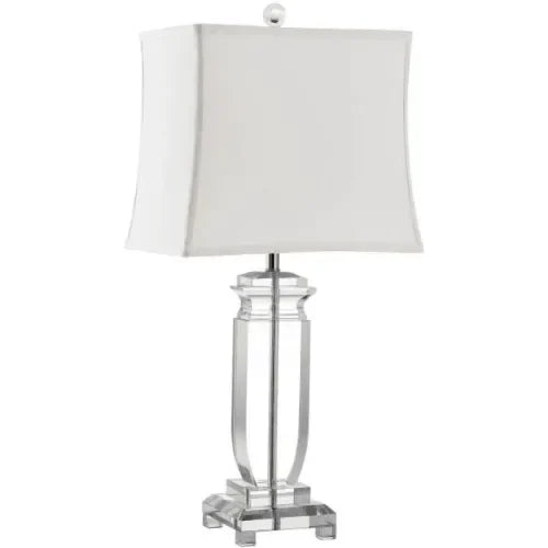 Olympia Crystal Table Lamp in Off-white (Set of 2) - The Mayfair Hall