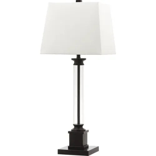 Davis Acrylic Table Lamp in Black and White (Set of 2) - The Mayfair Hall