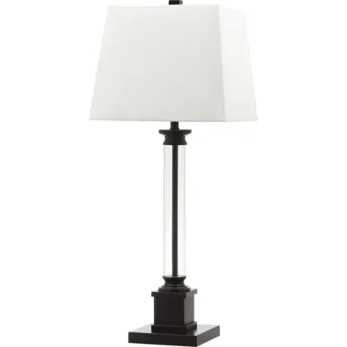 Davis Acrylic Table Lamp in Black and White (Set of 2) - The Mayfair Hall