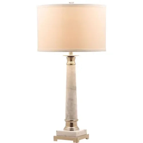 Colleen Marble Table Lamp in White (Set of 2) - The Mayfair Hall