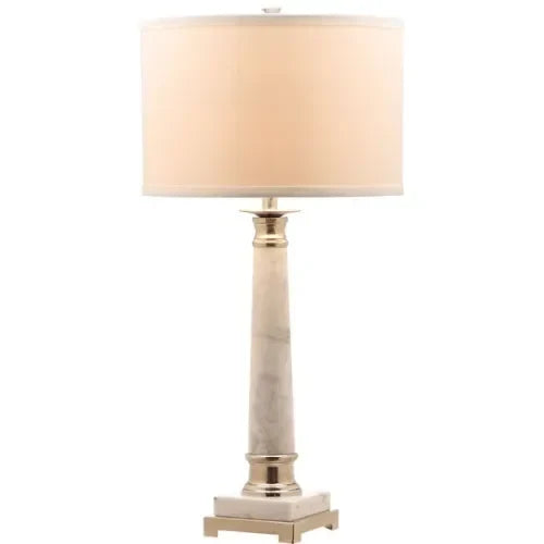 Colleen Marble Table Lamp in White (Set of 2) - The Mayfair Hall