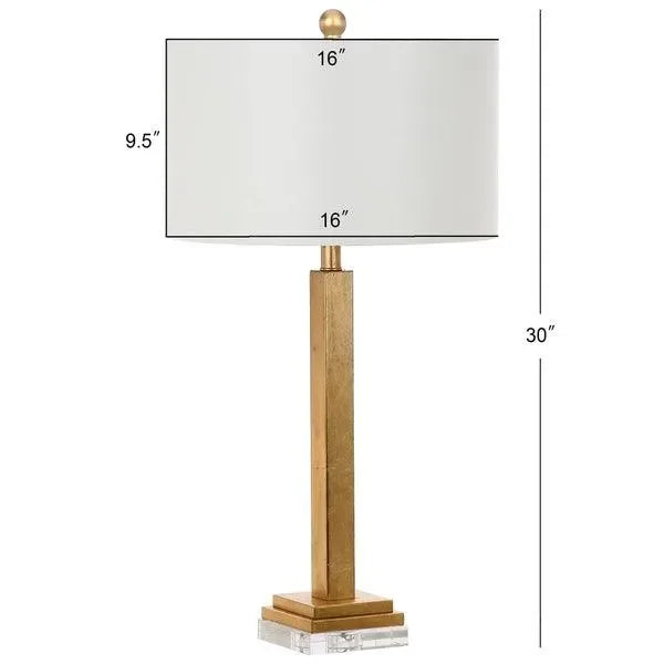 Perri Metal Table Lamp in Gold (Set of 2) - The Mayfair Hall
