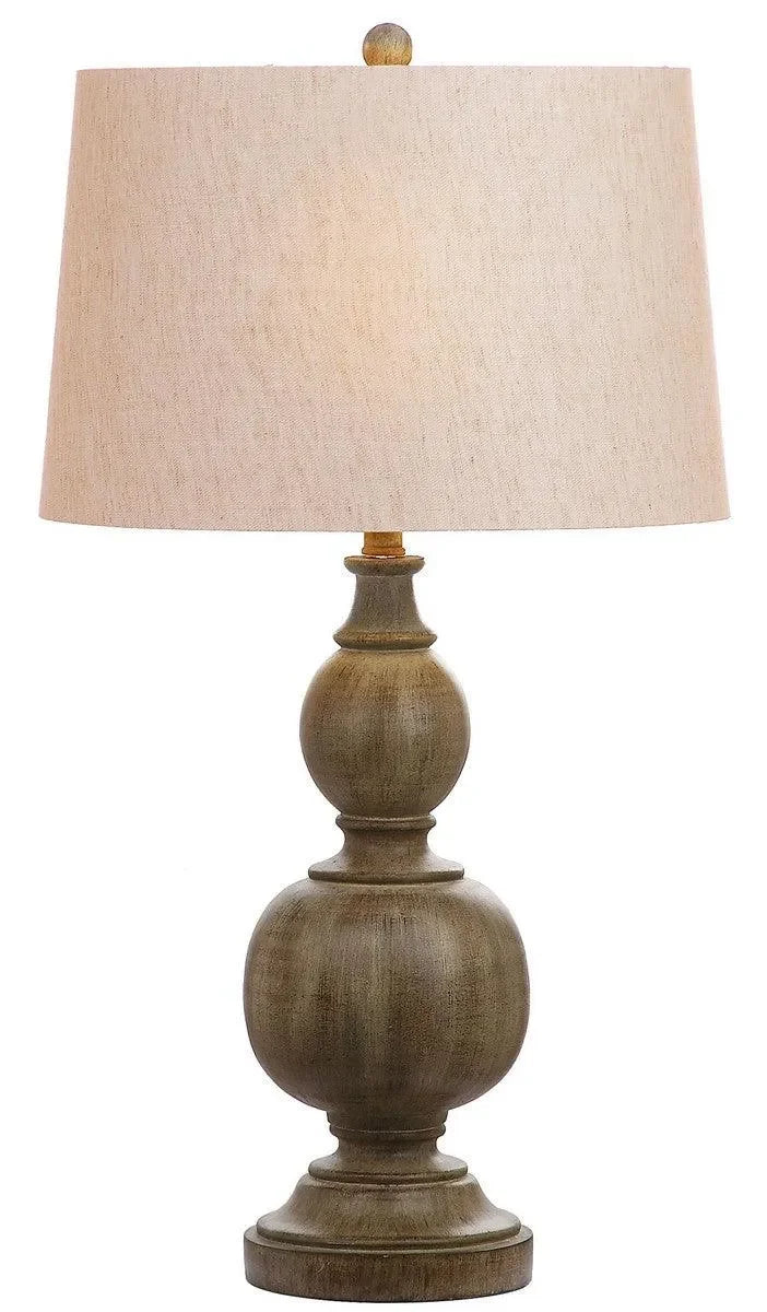 Araceli Resin Table Lamp in Brown (Set of 2) - The Mayfair Hall