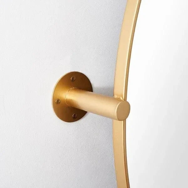 Eldia Iron Mirror in Gold - The Mayfair Hall