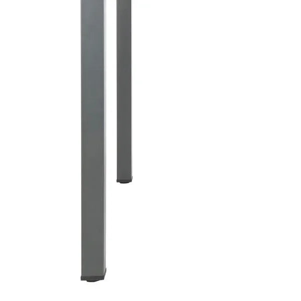 Beldan Wood Outdoor Dining Table in Distressed Taupe - The Mayfair Hall