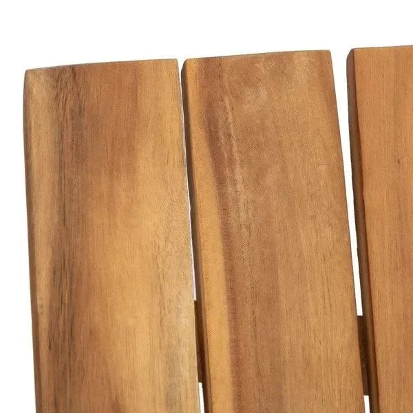 Mopani Acacia Wood Adirondack Chair in Natural - The Mayfair Hall