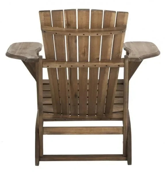 Safavieh Mopani Rustic Brown Adirondack Chair