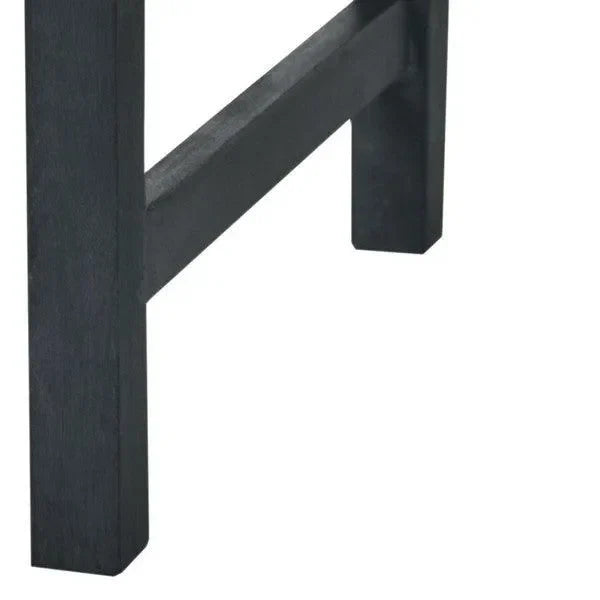 Safavieh Montclair Slate British Garden Bench w/ Cushion