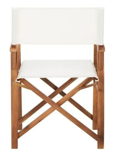 Laguna Acacia Wood Director Chair in Natural (Set of 2) - The Mayfair Hall