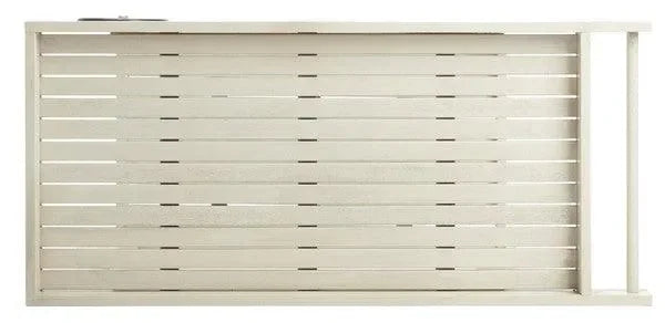 Renzo Wood Bar Cart in White - The Mayfair Hall