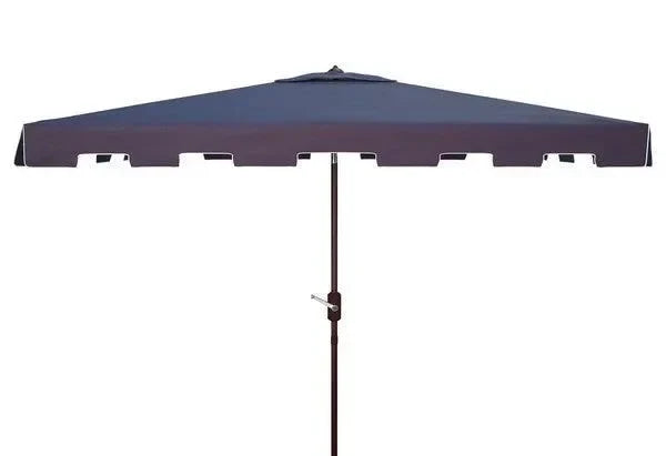 Zimmerman Polyester Market Umbrella in Navy and White - The Mayfair Hall