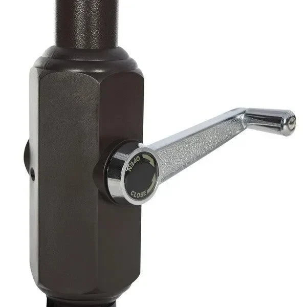 Zimmerman Polyester Market Umbrella in Navy and White - The Mayfair Hall