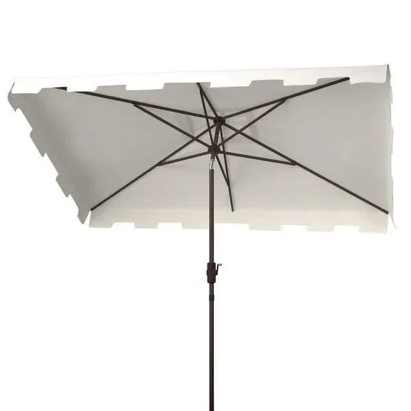 Zimmerman Polyester Market Umbrella in White - The Mayfair Hall