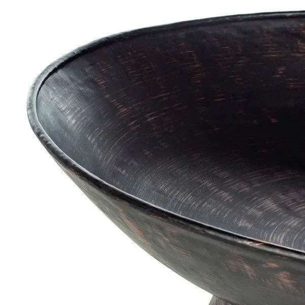 Grenada Iron Fire Pit in Black - The Mayfair Hall