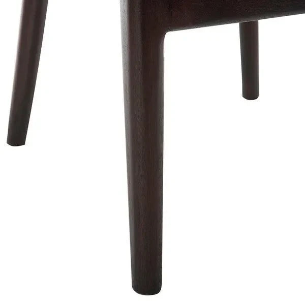 Brando Mahogany Wood Bar Stool in Brown - The Mayfair Hall