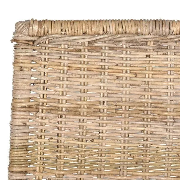 Makassar Rattan Dining Chair in Gray - The Mayfair Hall