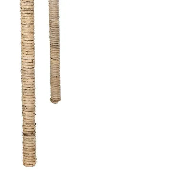 Makassar Rattan Dining Chair in Gray - The Mayfair Hall