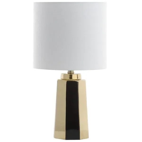 Parlon Ceramic Table Lamp in Plated Gold - The Mayfair Hall