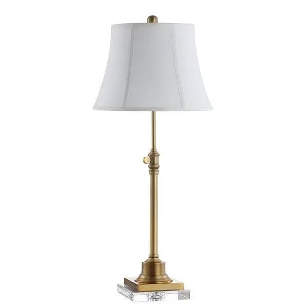 Callen Iron Table Lamp in Brass Gold (Set of 2) - The Mayfair Hall
