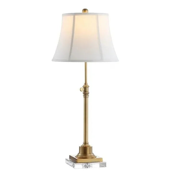Callen Iron Table Lamp in Brass Gold (Set of 2) - The Mayfair Hall