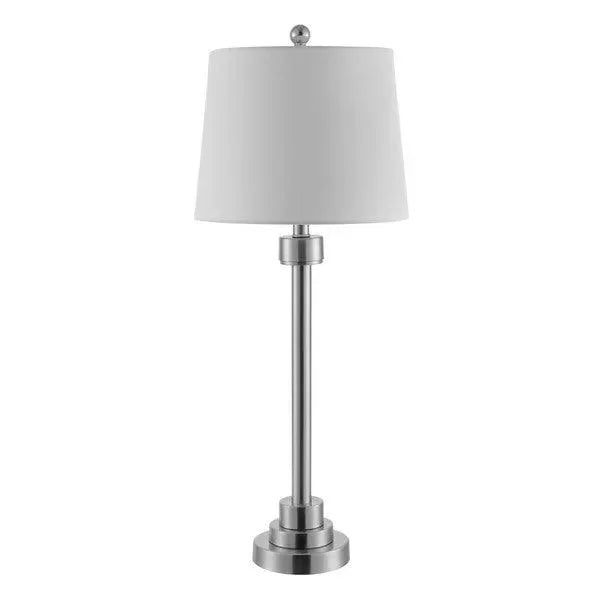 Baxter Iron Table Lamp in Nickel - The Mayfair Hall