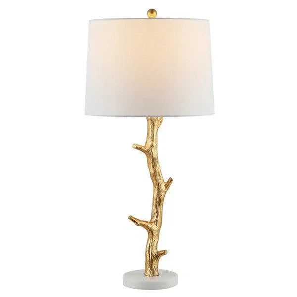 Olenna Gold Leaf Table Lamp - The Mayfair Hall