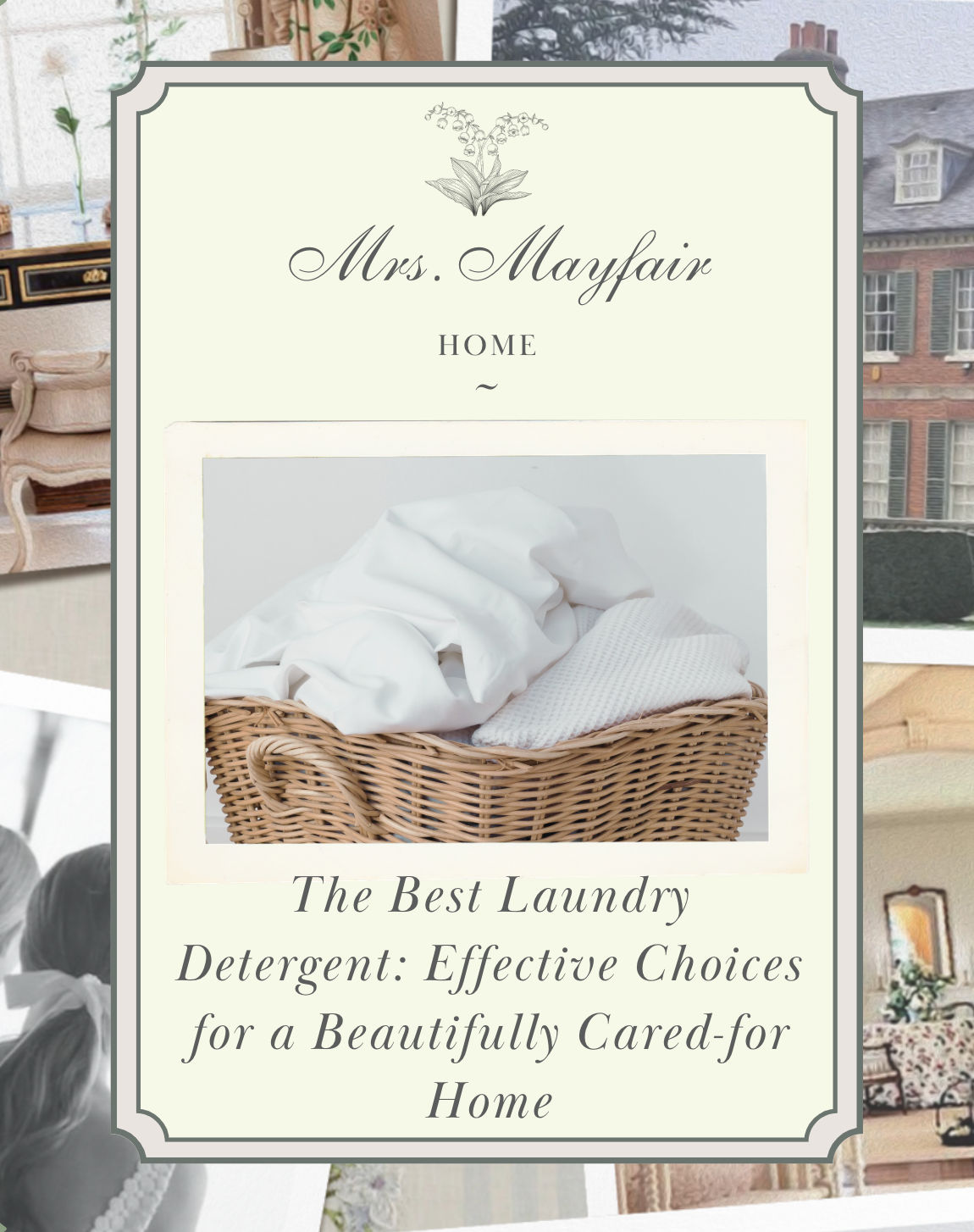The Best Laundry Detergent: Elegant, Effective Choices for a Beautifully Cared-for Home