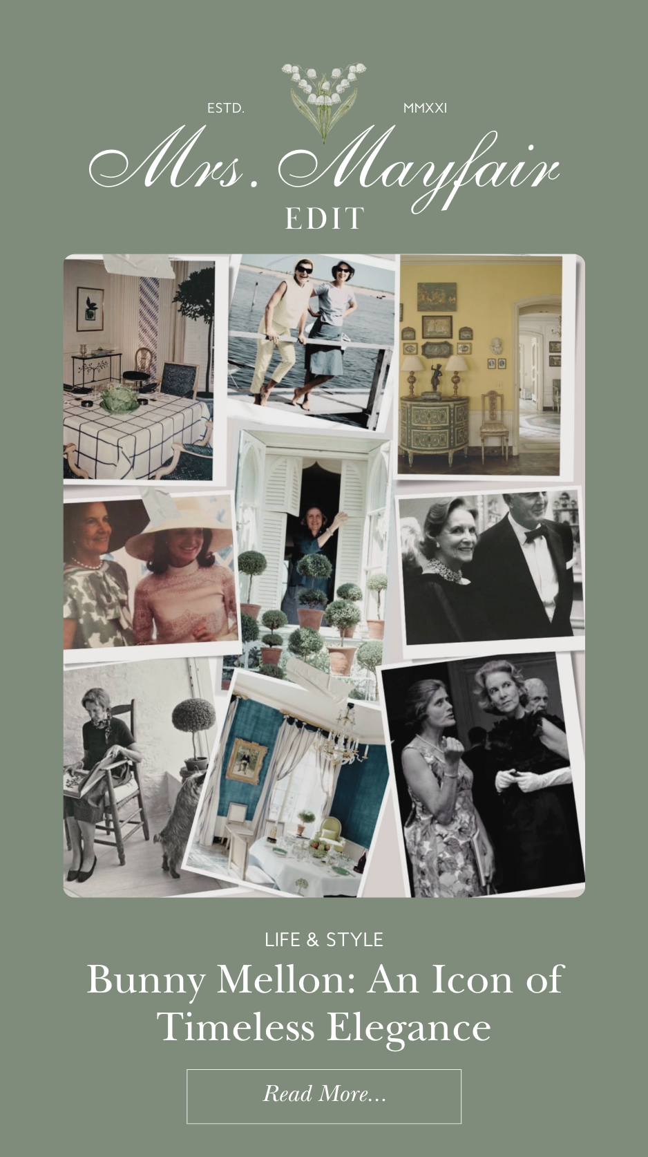 Bunny Mellon: An Icon of Timeless Elegance