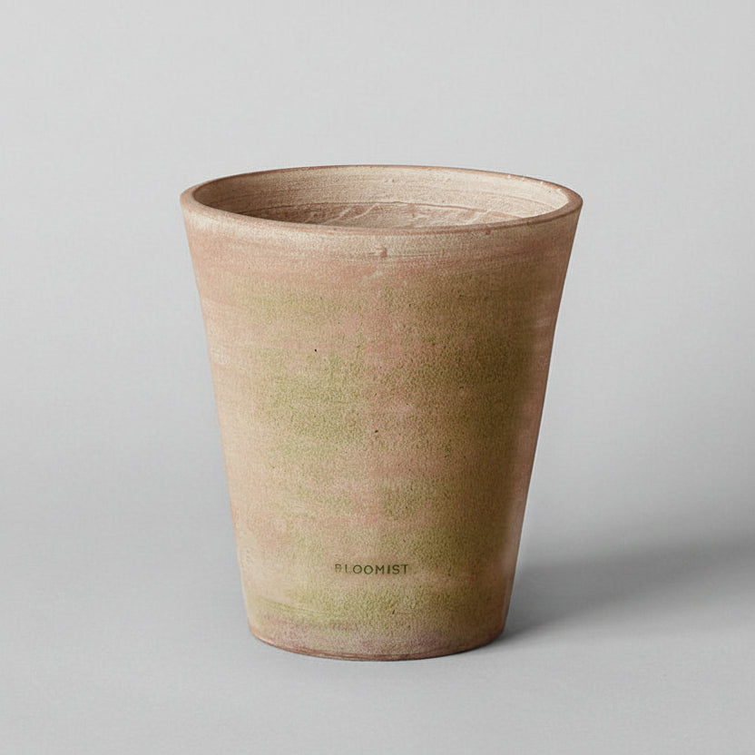 Terracotta Studio Planter, Greenwash