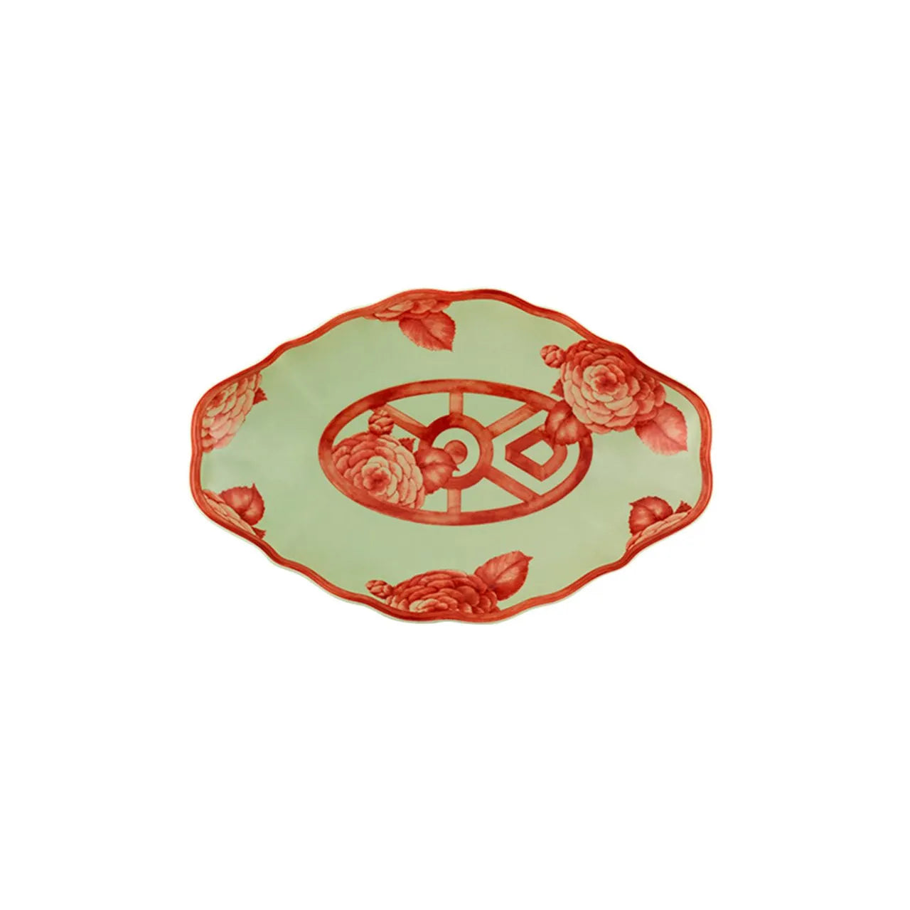 Vista Alegre The Meaning Small Platter in Red