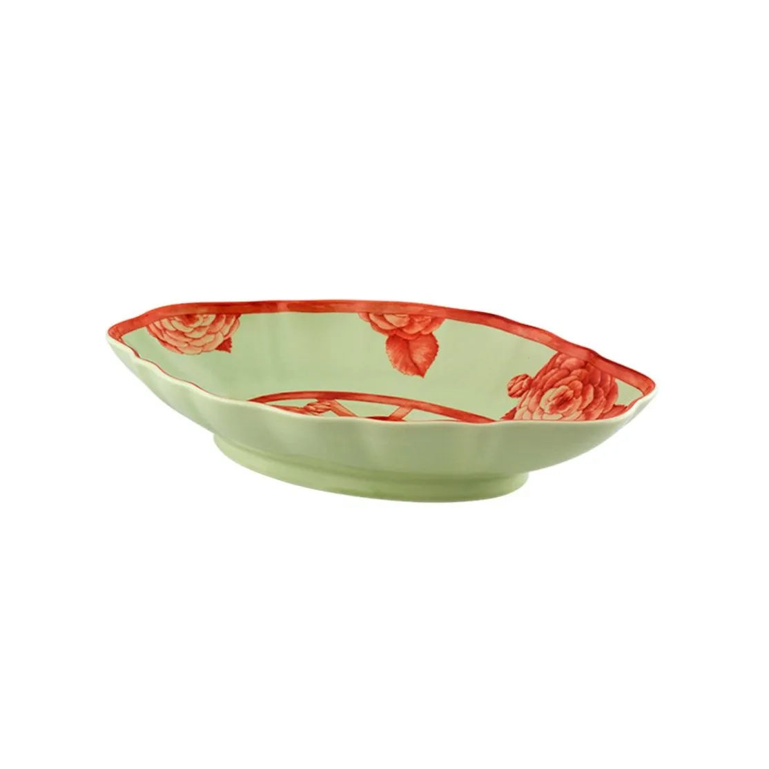 Vista Alegre The Meaning Small Platter in Red