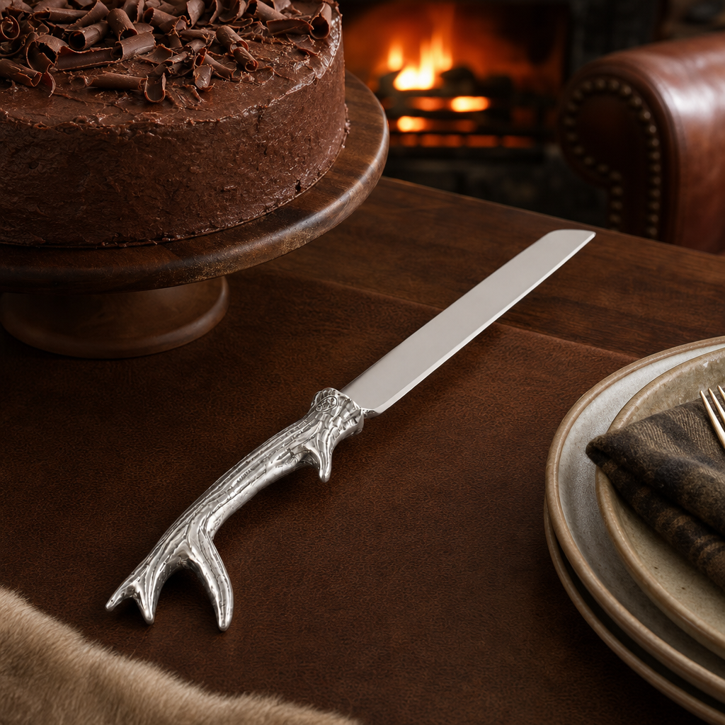 Antler Cake Knife