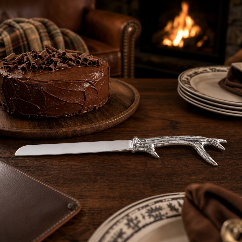 Antler Cake Knife