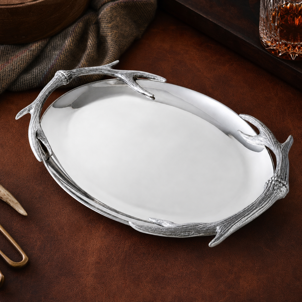 Antler Oval Platter
