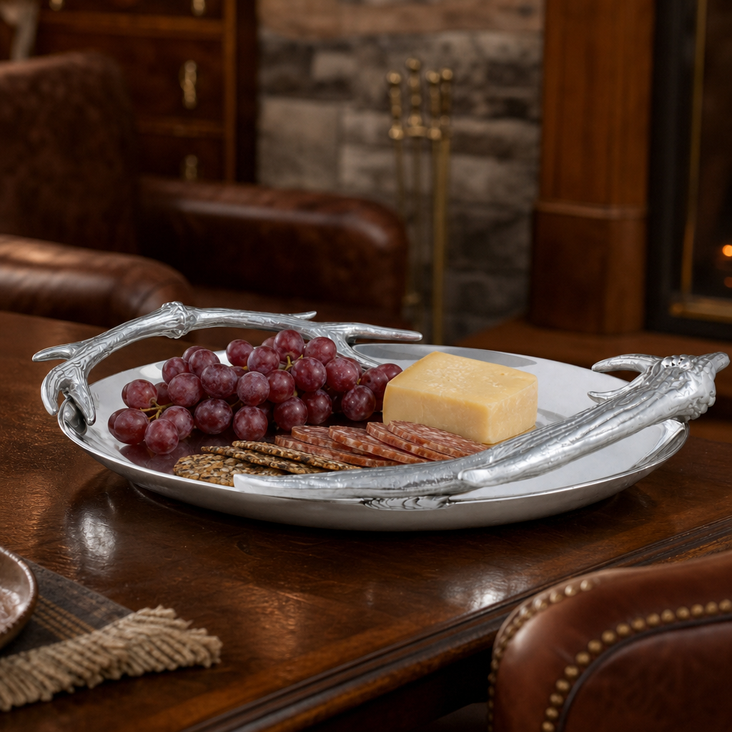 Antler Oval Platter