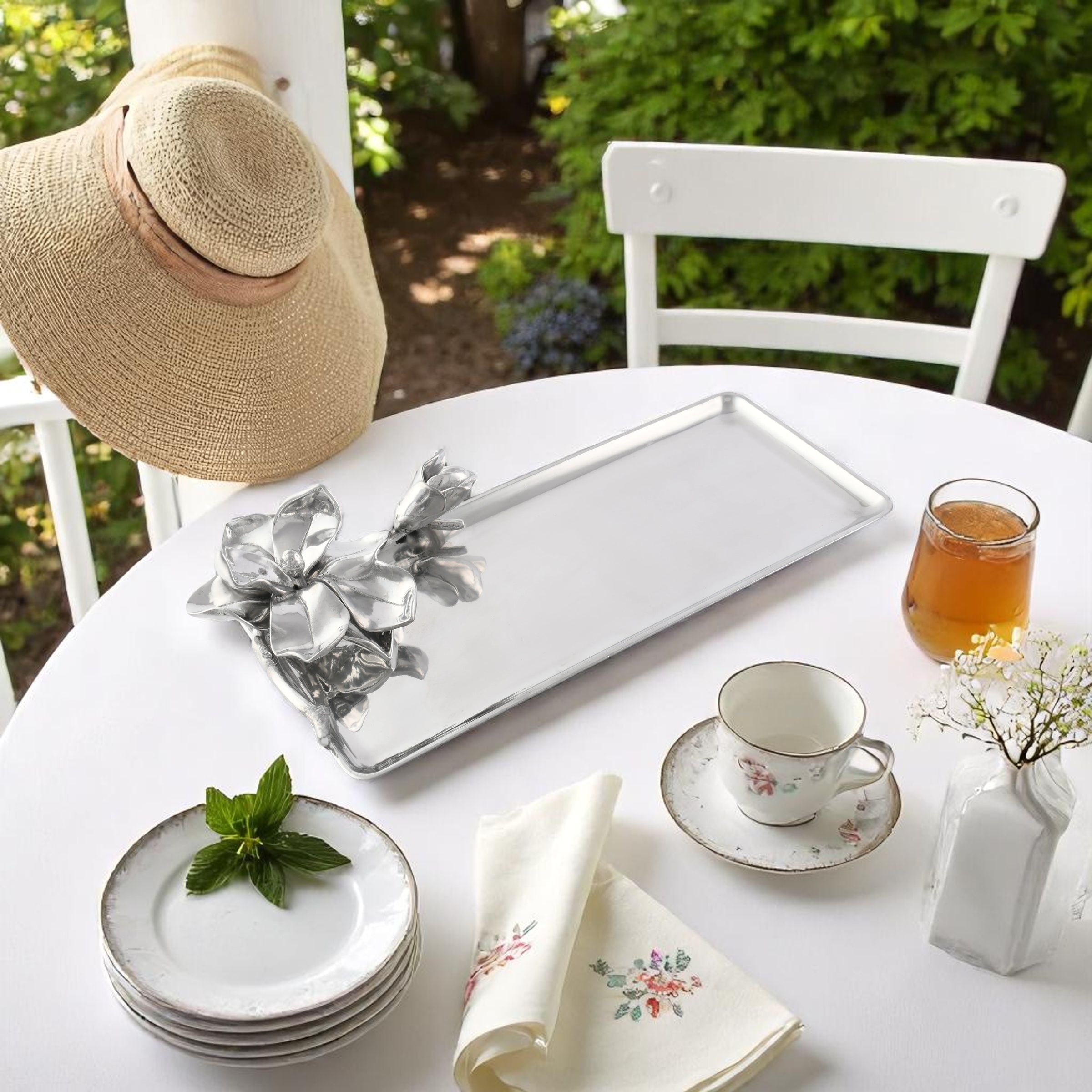 Magnolia Oblong Tray