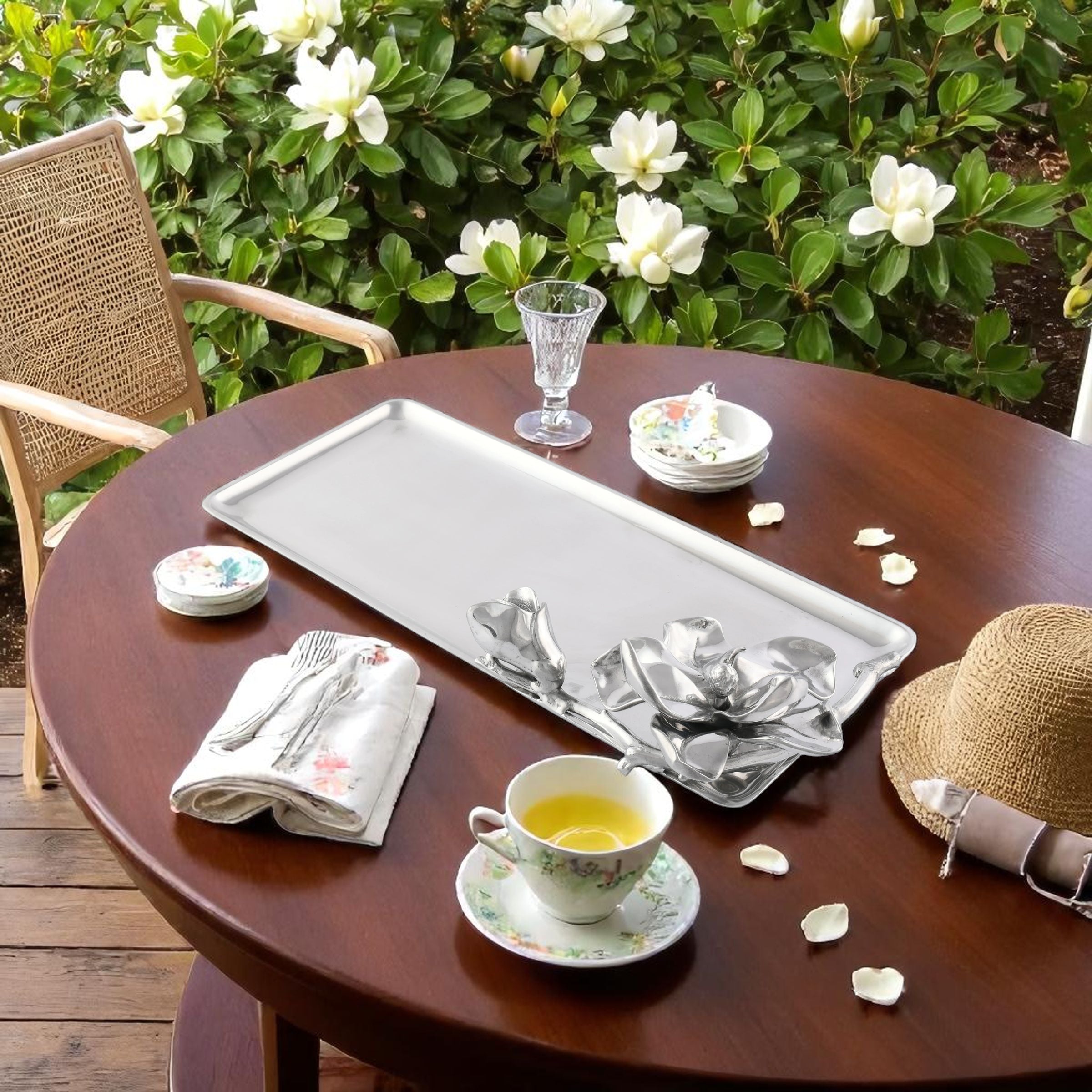 Magnolia Oblong Tray